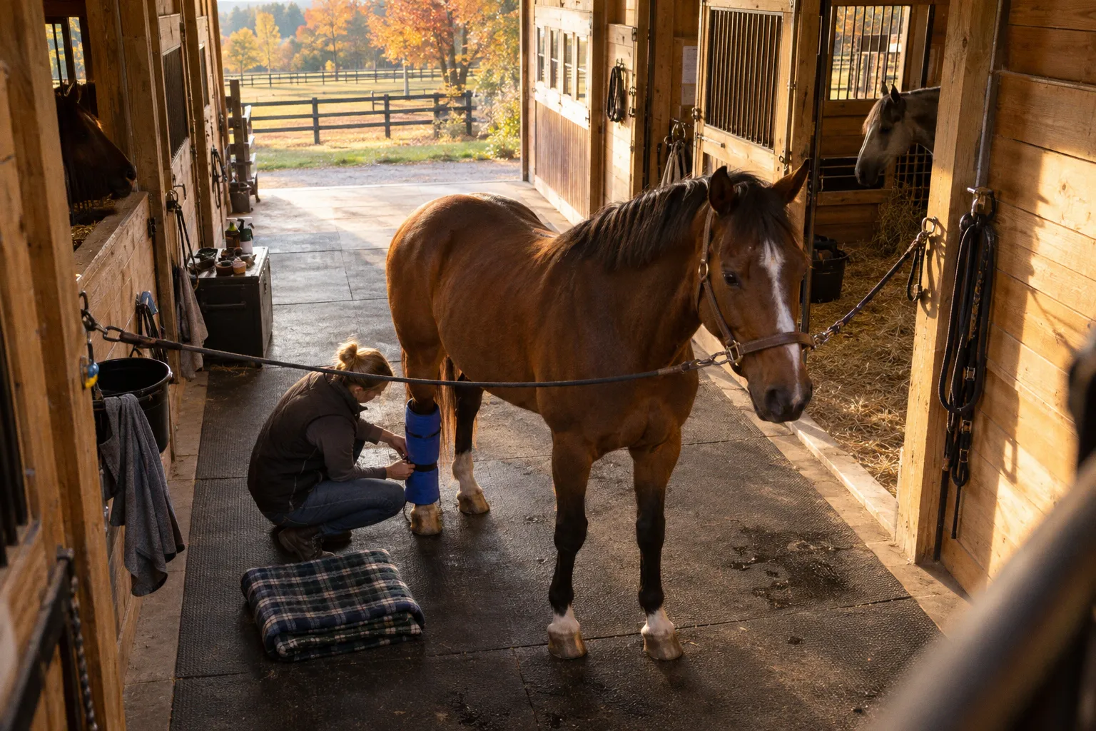 Cold or heat therapy: choosing the right recovery for your horse