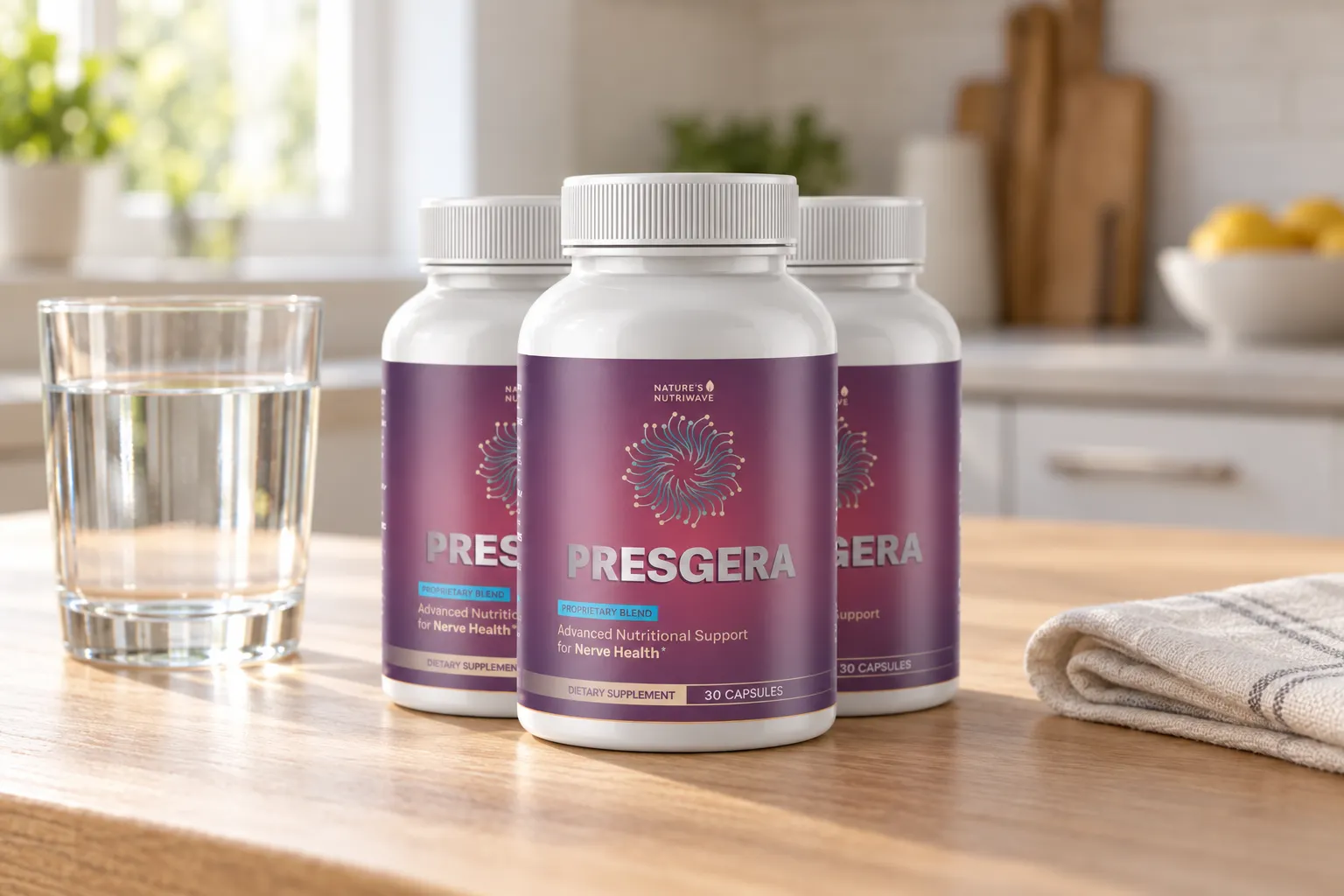 Presgera — the package in everyday use