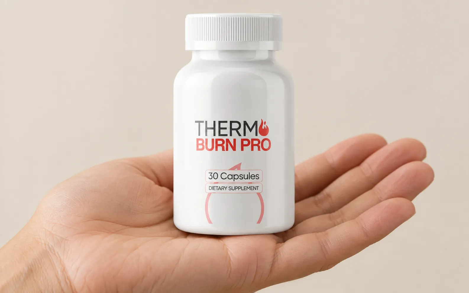 Thermo Burn Pro — the package held in a hand