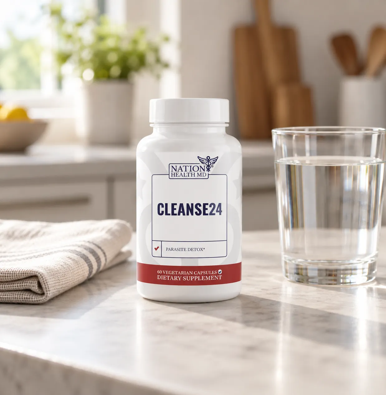 Cleanse 24 VSL — the package in everyday use
