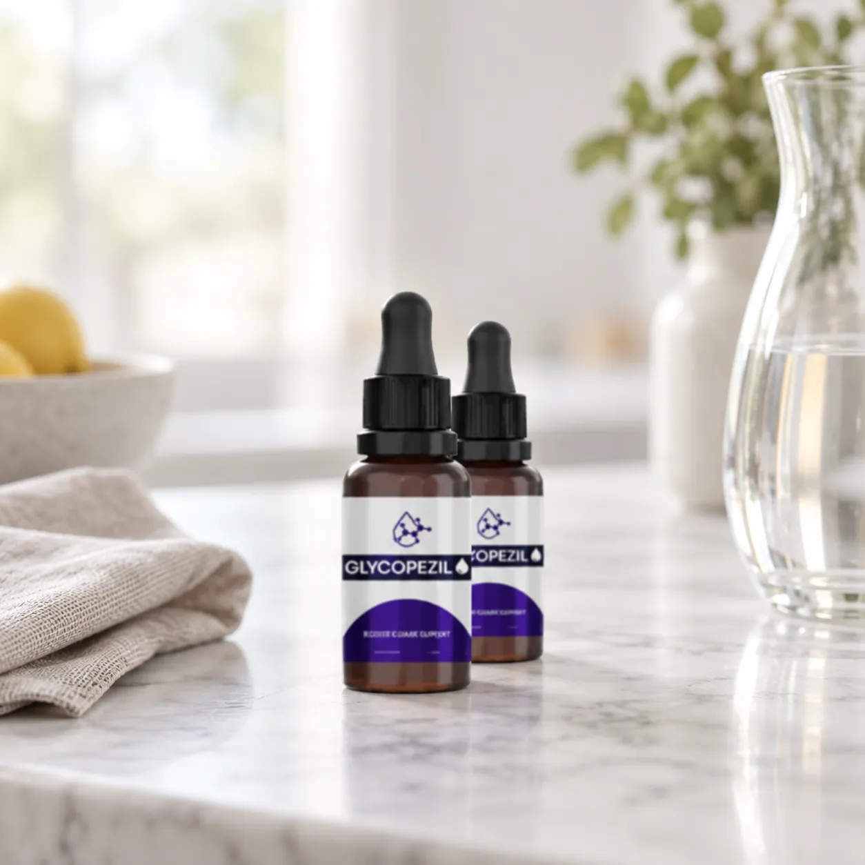 GlycoPezil — the package in everyday use