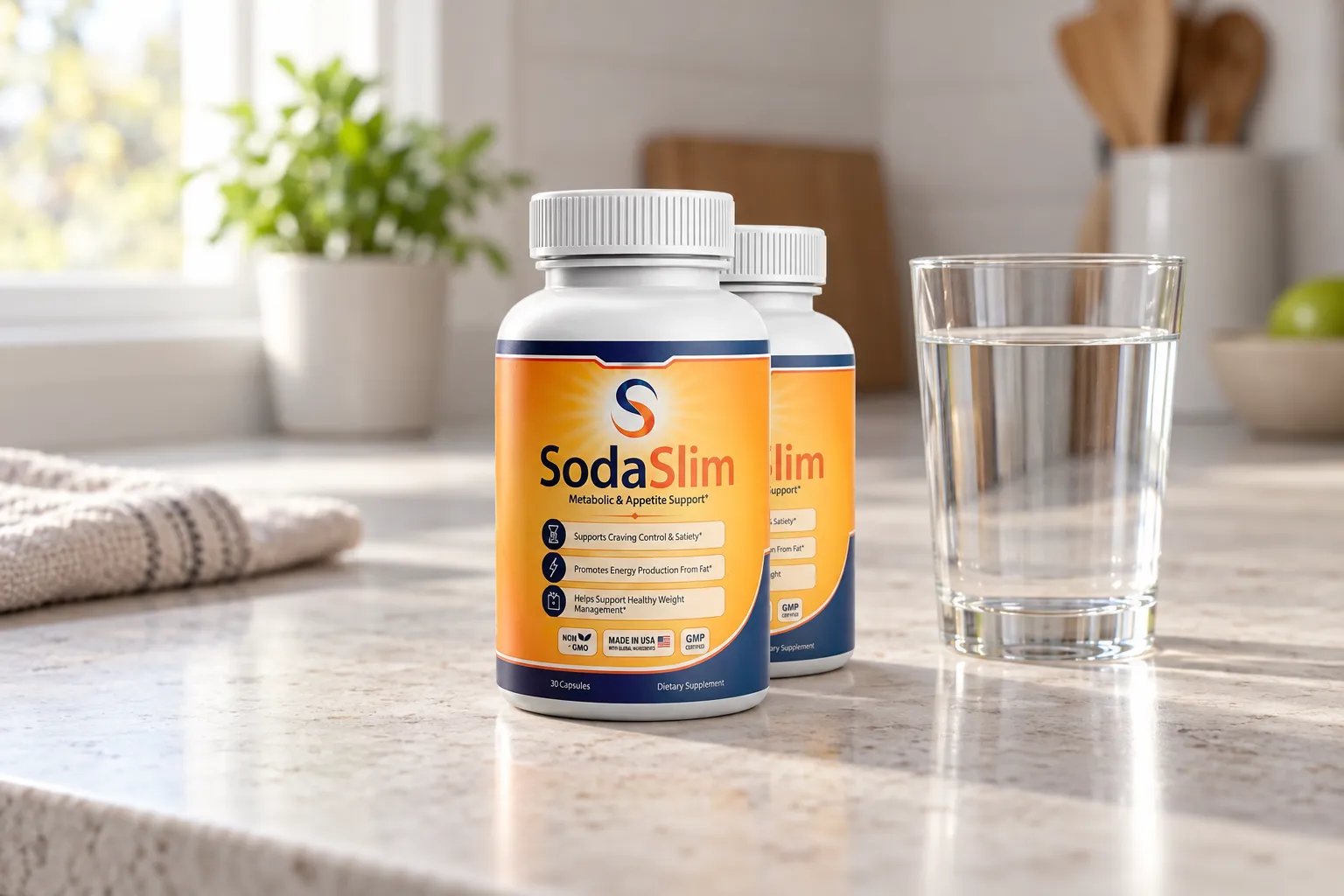 SodaSlim — the package in everyday use