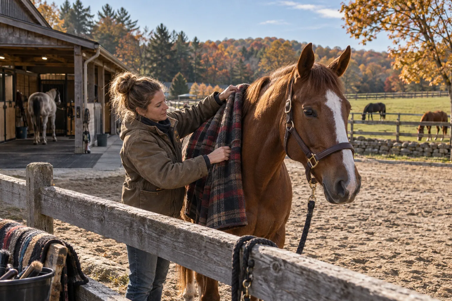 Seasonal stress in horses: a lesson from my mare's transition